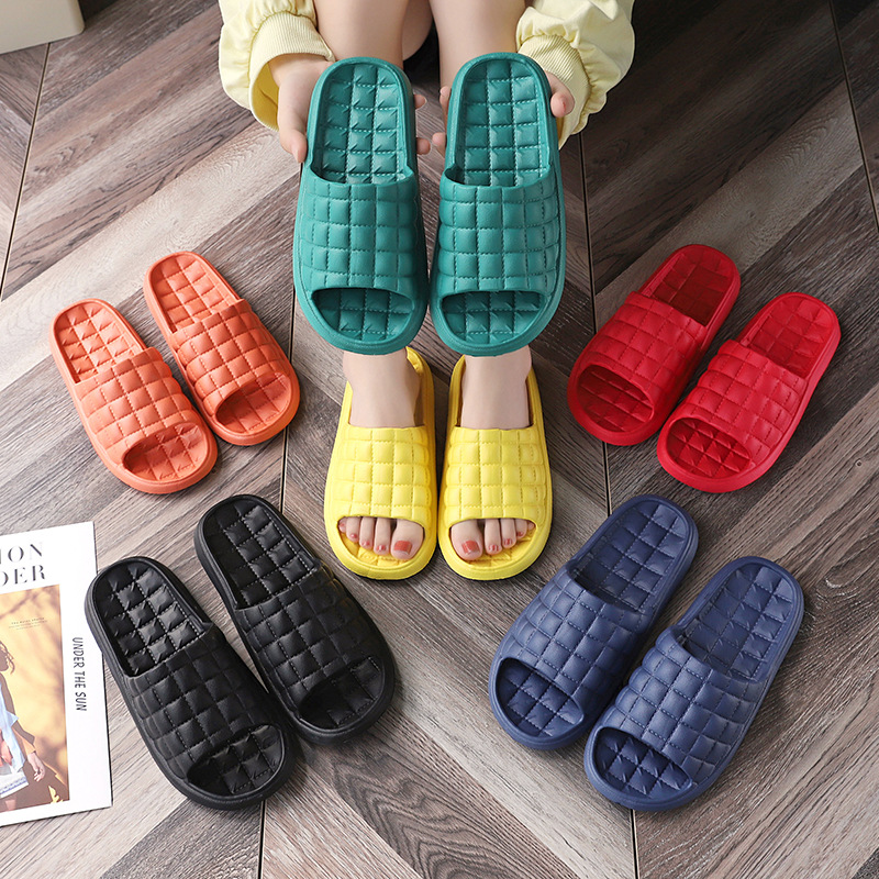 Mule Slip On - شباشب حمام منزلية صيفية 2026 للنساء،