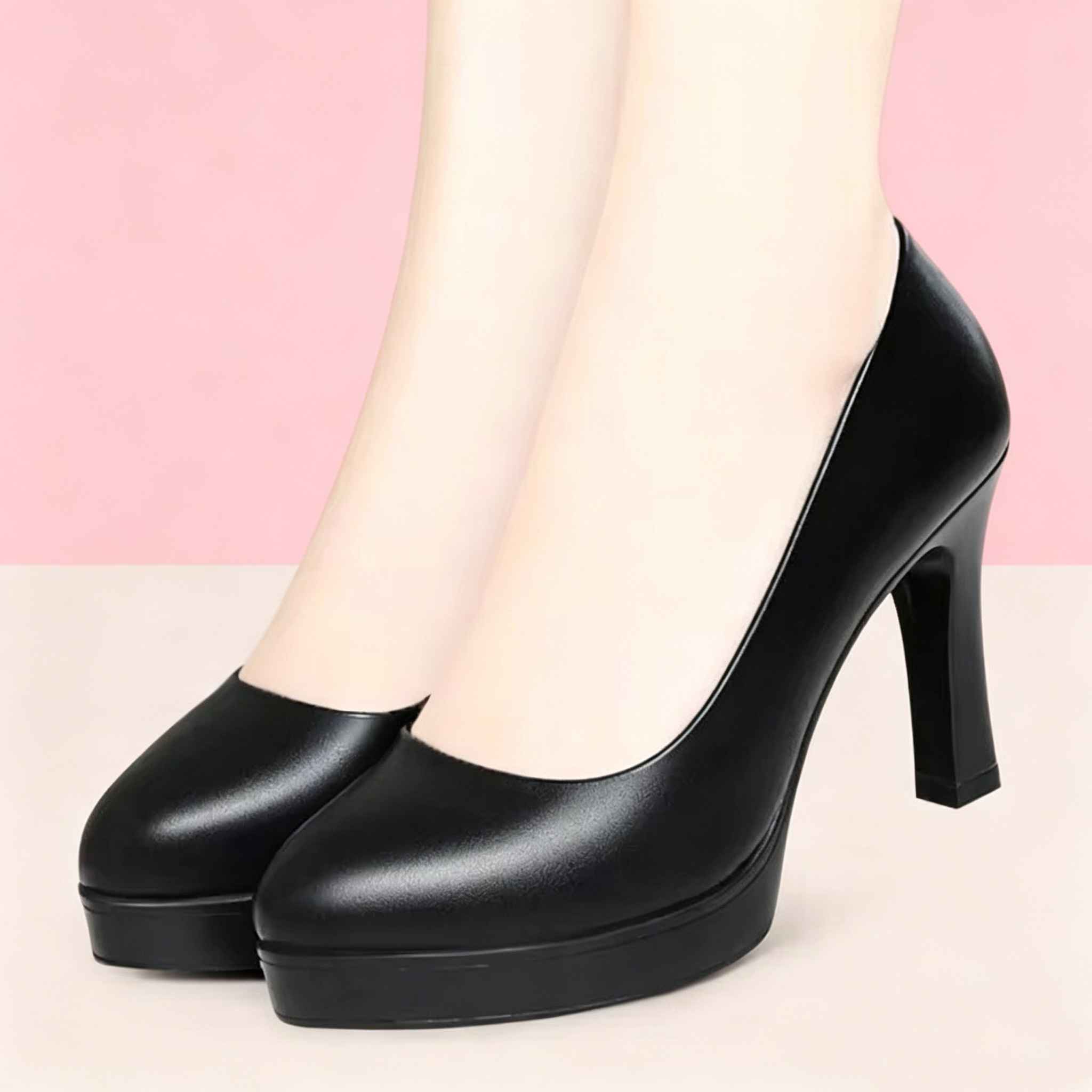 Court Heel Pointed - 6.5 سنتيمتر 8.5 سنتيمتر كل مباراة