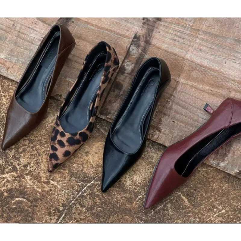 Women'S Shoes Quality - 2024 المرأة مثير عالية الكعب بورجوندي