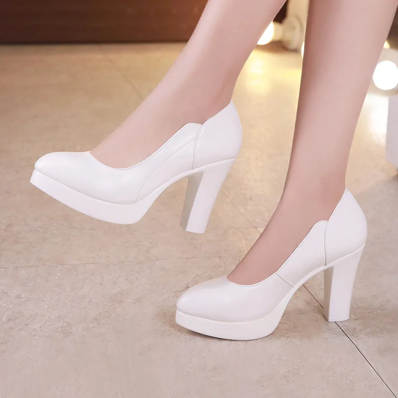 Court Heel Pointed - 5 سنتيمتر 8 سنتيمتر صغيرة كبيرة