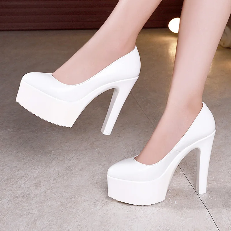 Court Heel Pointed - 11 سنتيمتر 13 سنتيمتر حجم صغير