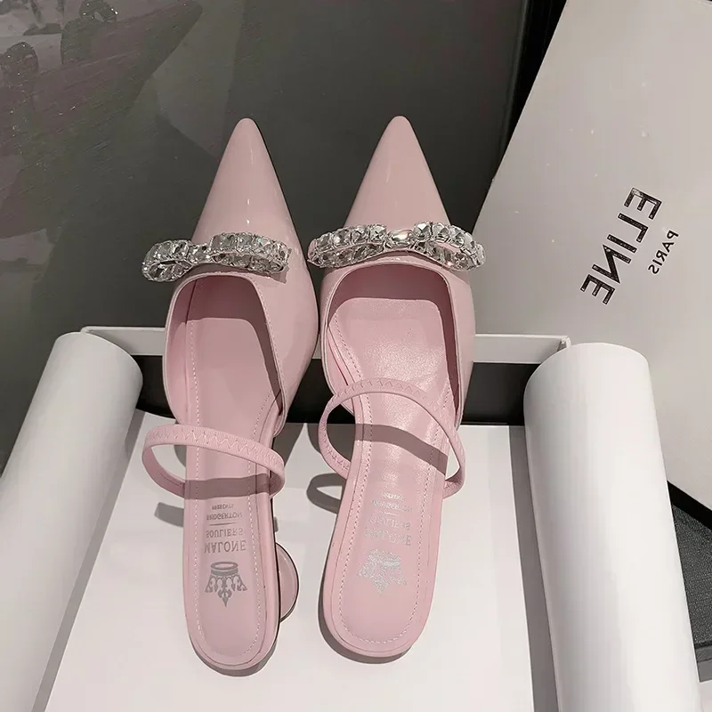 أحذية نسائية وردية لامعة مسطحة - مراجعة Women'S Shoes Clogs وسعره