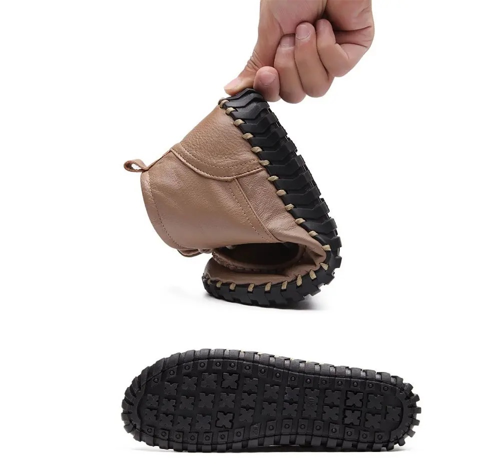 الأحذية الجلدية الحقيقية المرأ - مراجعة Oxford Lace Up Women وسعره