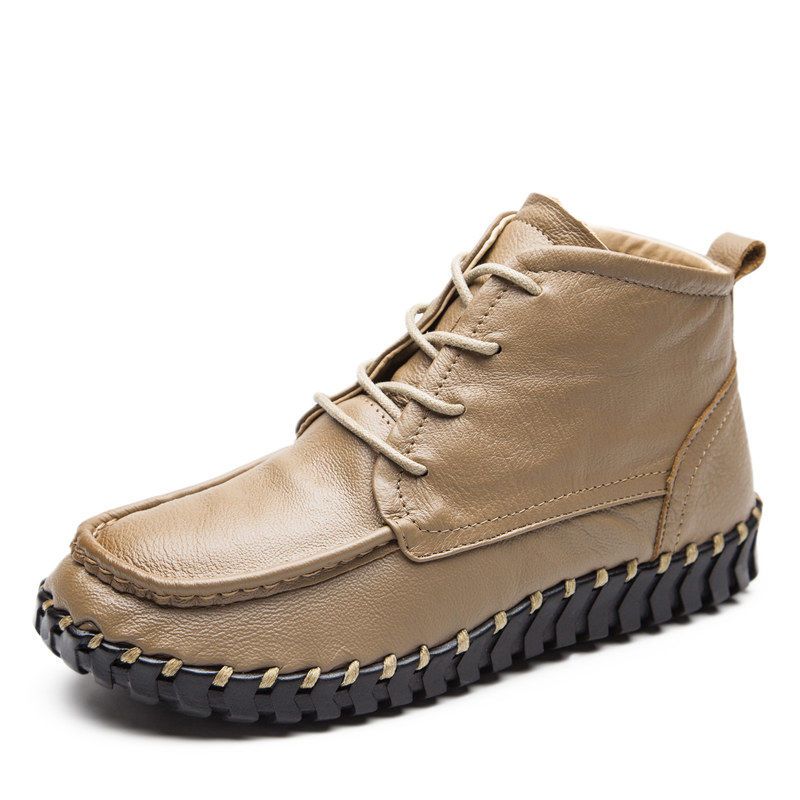 الأحذية الجلدية الحقيقية المرأ - مراجعة Oxford Lace Up Women وسعره