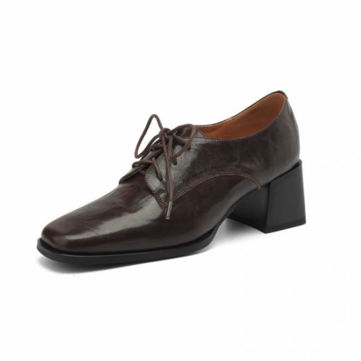 أحذية أوكسفورد نسائية بمقدمة م - مراجعة Oxford Lace Up Women وسعره