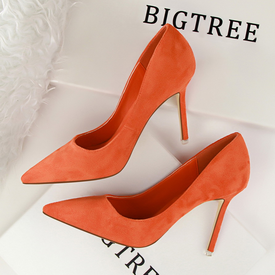 أنيقة الكلاسيكية الجلد المدبوغ - مراجعة Court Heel Pointed وسعره