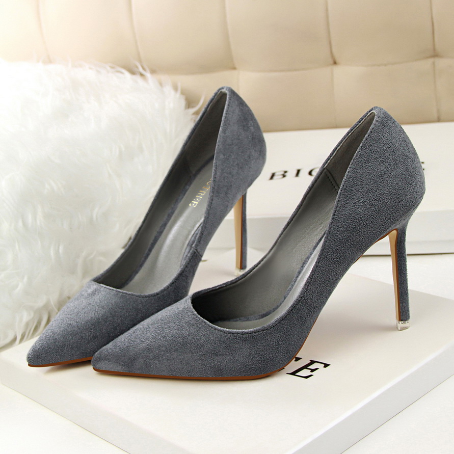 أنيقة الكلاسيكية الجلد المدبوغ - مراجعة Court Heel Pointed وسعره