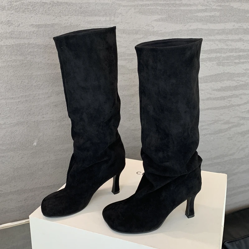 Eilyken الشتاء نمط الشارع جولة - مراجعة Knee High Boots Women وسعره