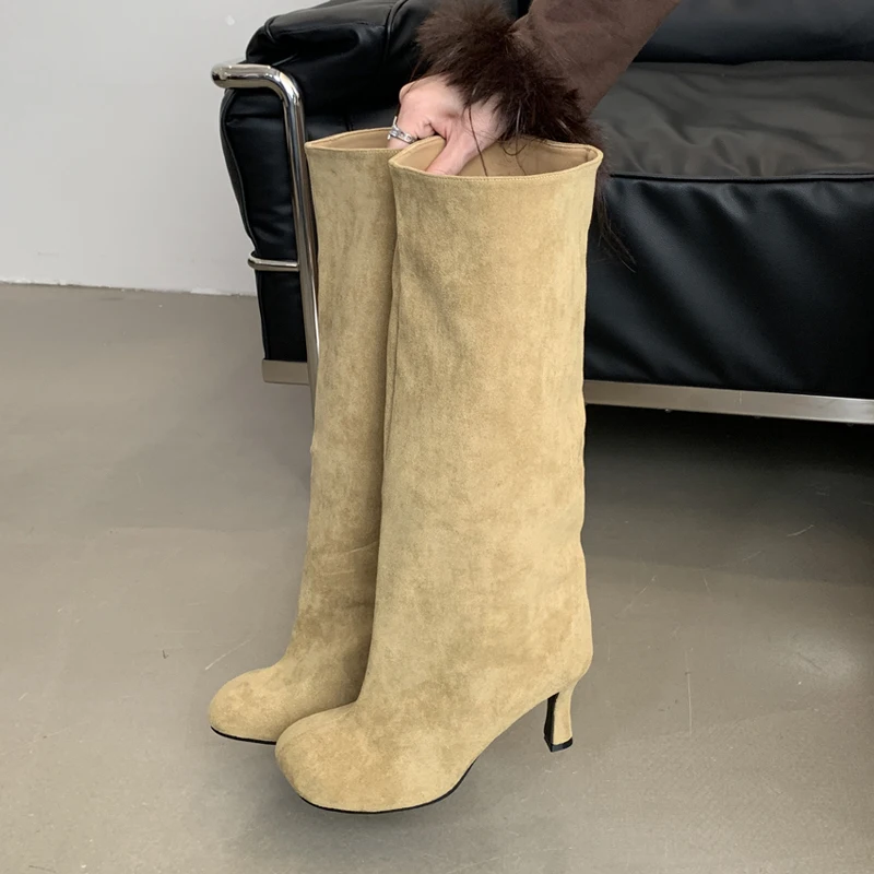 Eilyken الشتاء نمط الشارع جولة - مراجعة Knee High Boots Women وسعره