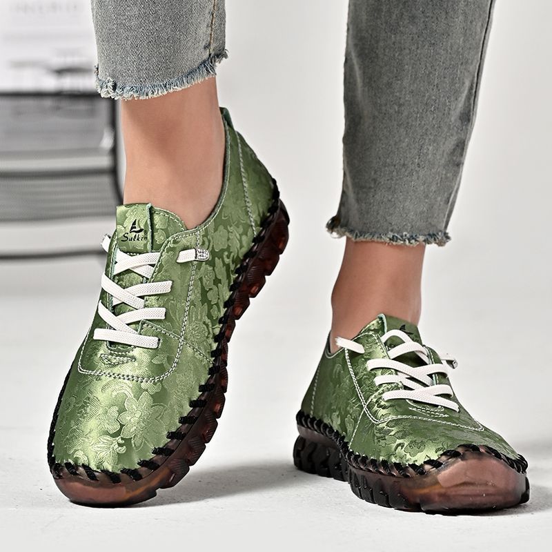 أحذية أكسفورد جديدة وفريدة مقا - مراجعة Oxford Lace Up Women وسعره