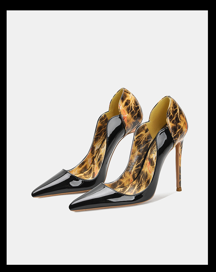حذاء كعب عالي نسائي بتصميم فهد - مراجعة Court Heel Pointed وسعره