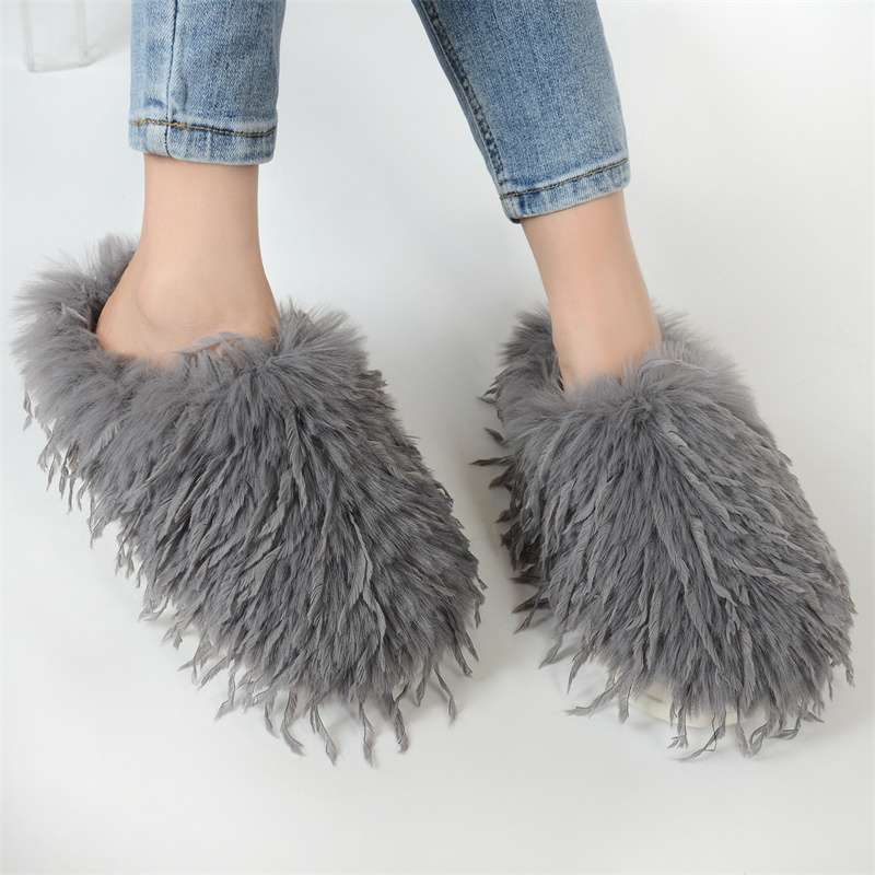 شباشب شتوية نسائية من الفرو ال - مراجعة Women'S Shoes Clogs وسعره
