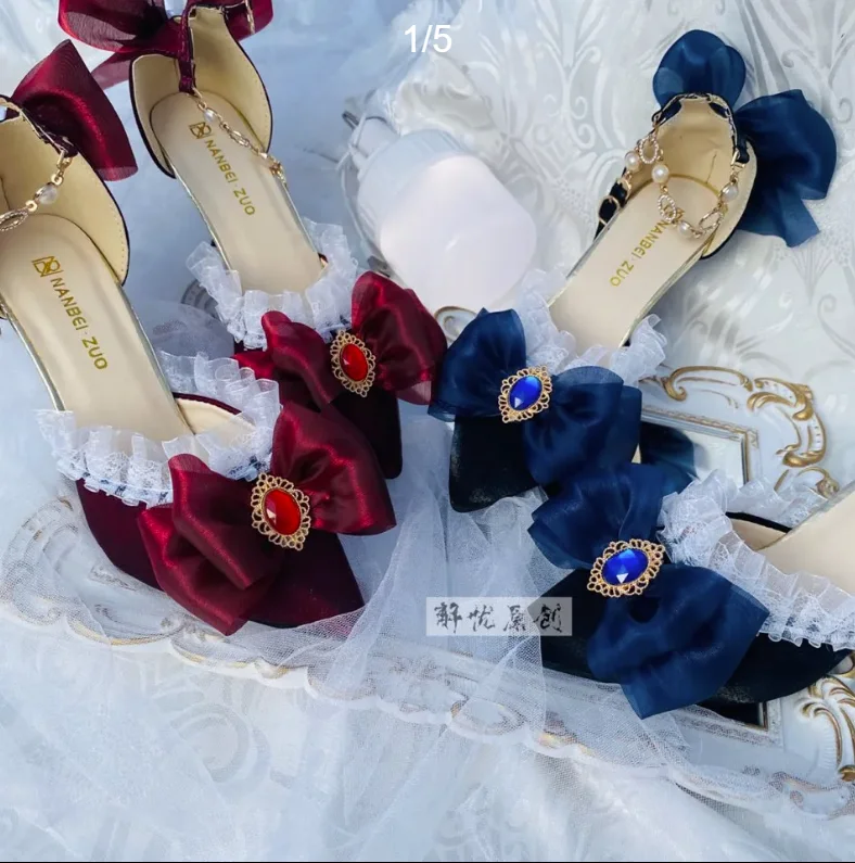 لوليتا أحذية عالية الكعب أنيقة - مراجعة Court Heel Pointed وسعره