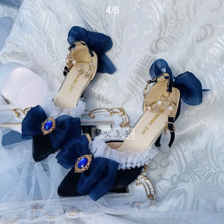 لوليتا أحذية عالية الكعب أنيقة - مراجعة Court Heel Pointed وسعره
