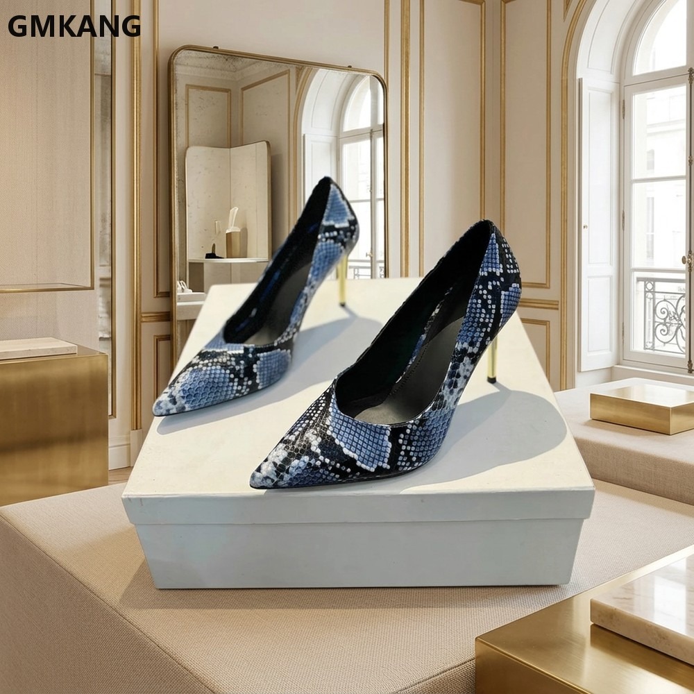 أحذية نسائية بكعب منخفض ومقدمة - مراجعة Court Heel Pointed وسعره