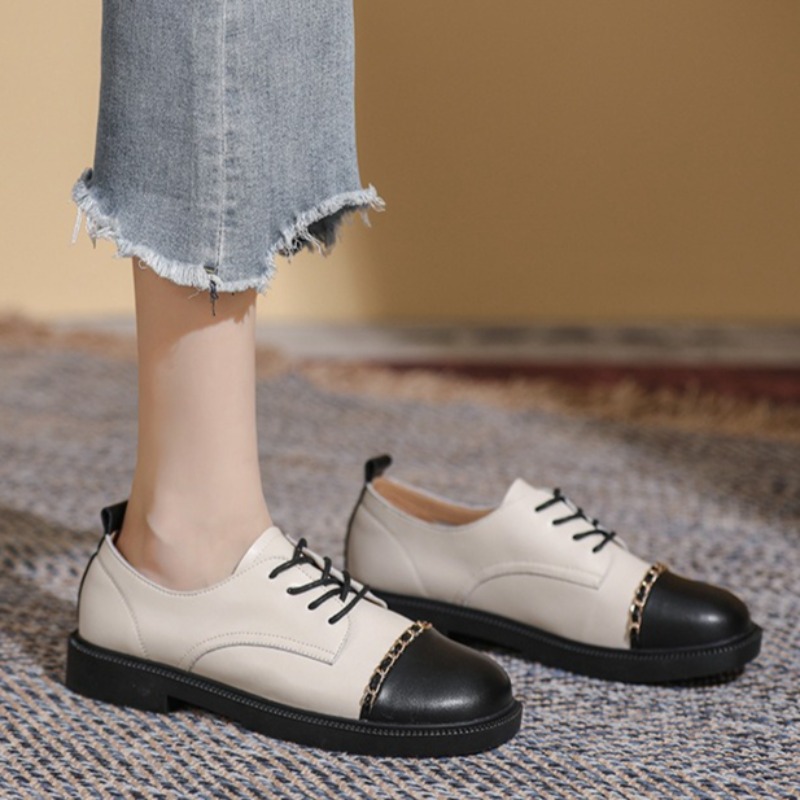 أحذية نسائية جديدة على الطراز  - مراجعة Oxford Lace Up Women وسعره