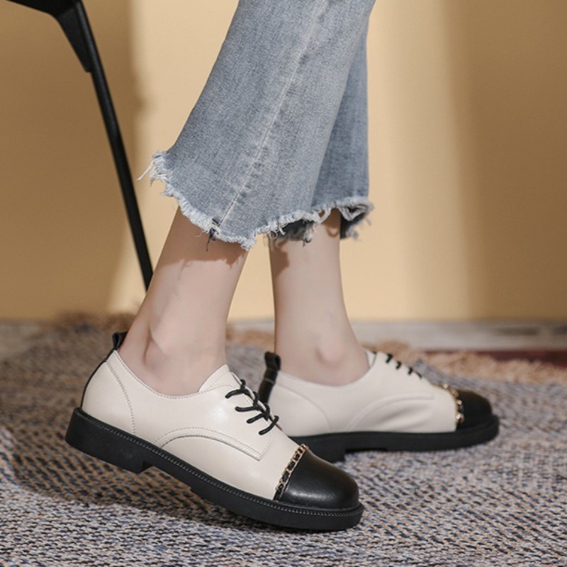 أحذية نسائية جديدة على الطراز  - مراجعة Oxford Lace Up Women وسعره