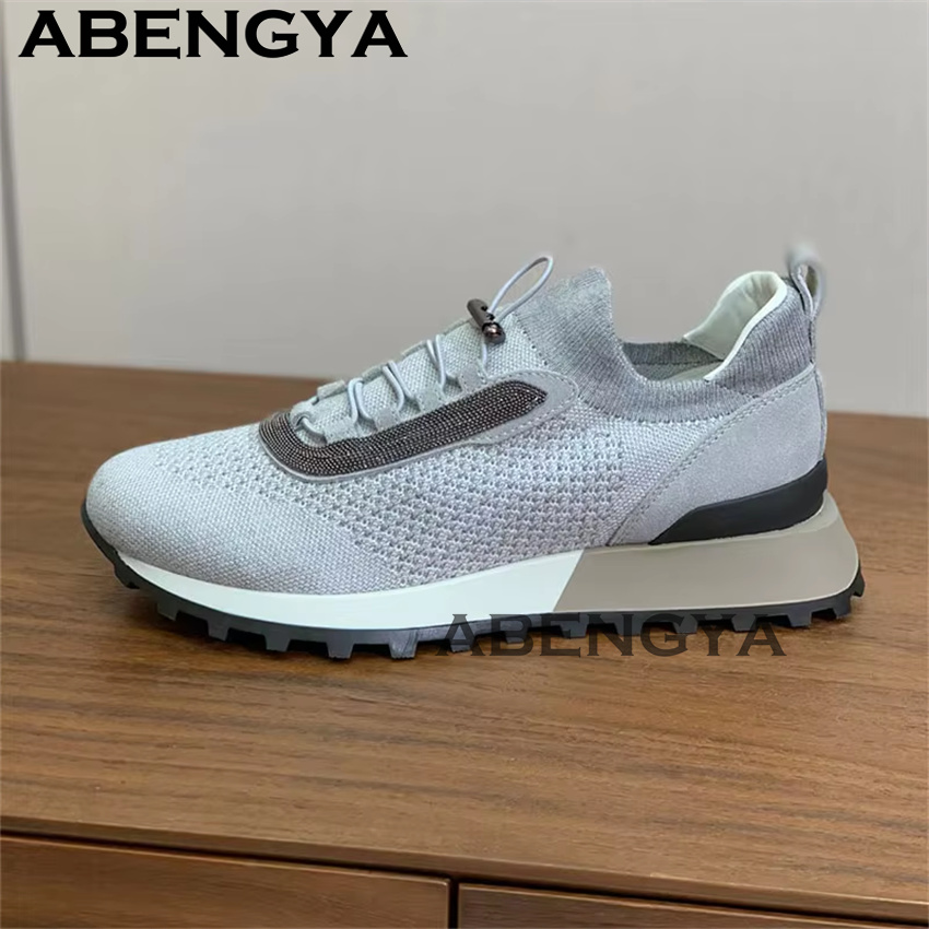 أحذية نسائية جديدة محبوكة بربا - مراجعة Oxford Lace Up Women وسعره