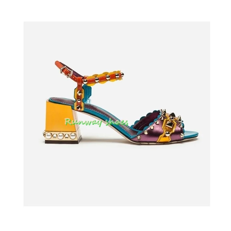 صنادل نسائية بكعب مرصع بالأحجا - مراجعة Women'S Shoes Clogs وسعره
