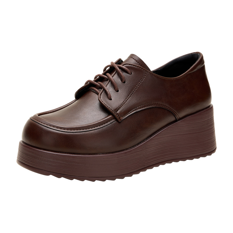 أحذية أكسفورد نسائية بكعب ويدج - مراجعة Oxford Lace Up Women وسعره