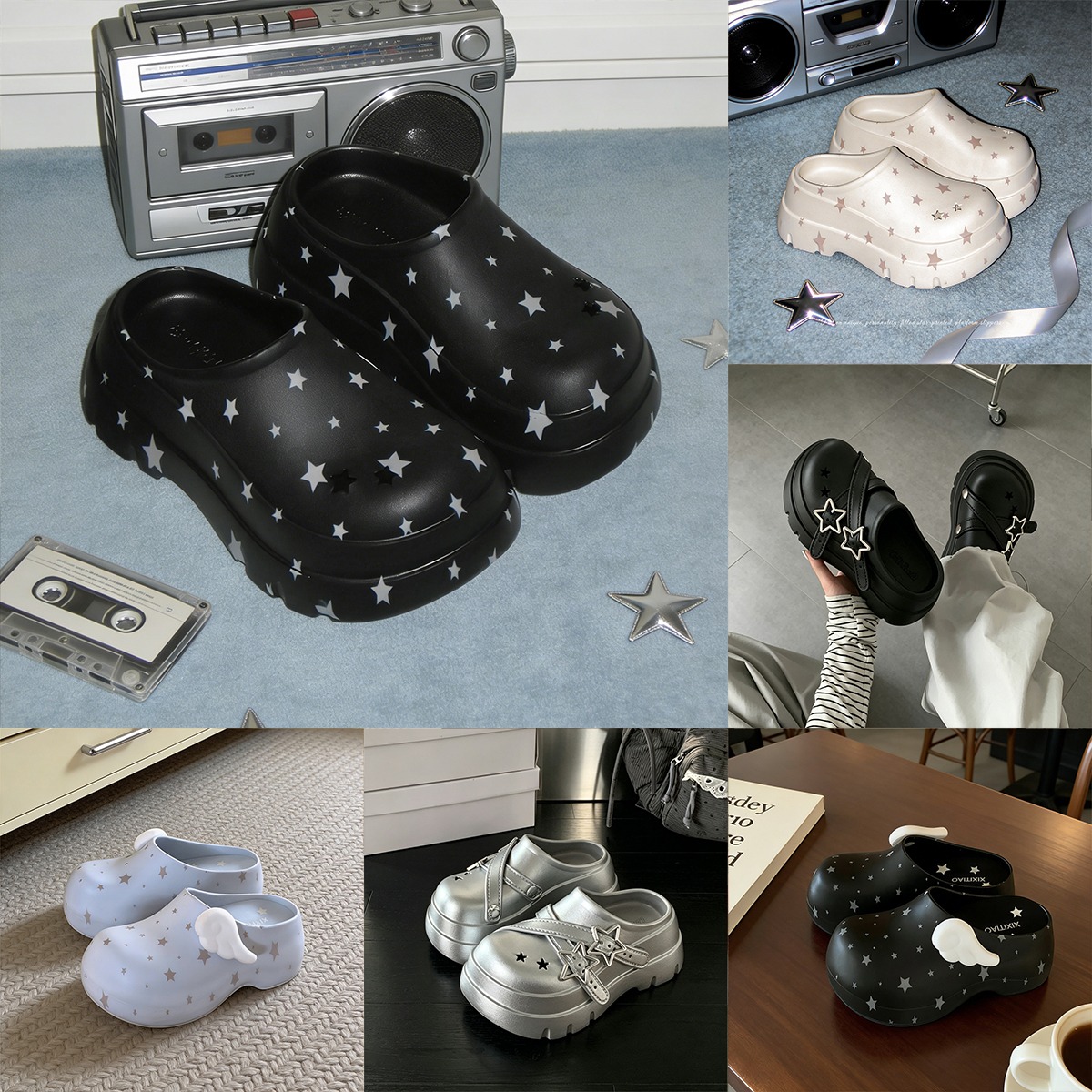 شباشب نسائية جديدة بتصميم منصة - مراجعة Women'S Shoes Clogs وسعره