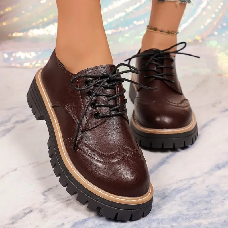 أحذية أكسفورد كلاسيكية للنساء  - مراجعة Oxford Lace Up Women وسعره