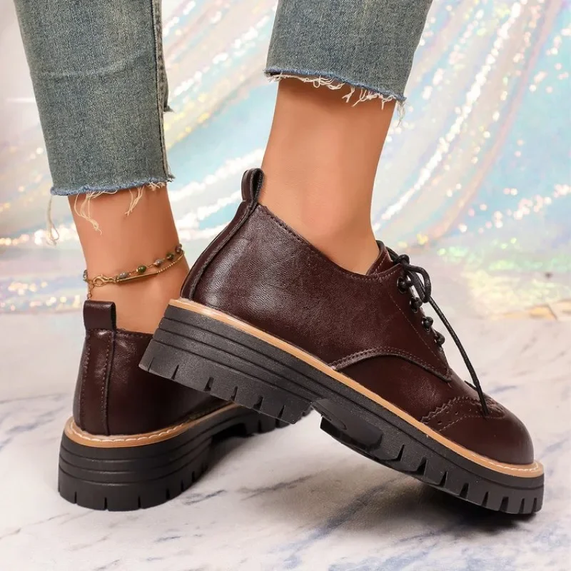 أحذية أكسفورد كلاسيكية للنساء  - مراجعة Oxford Lace Up Women وسعره